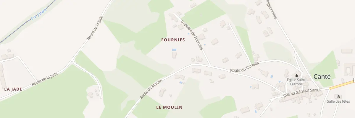 Plan du 24A Fournies à Canté