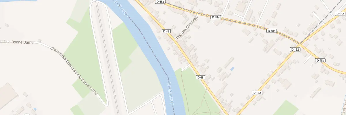 Plan du 28 Rue Croix de l’Aumay au Pêchereau