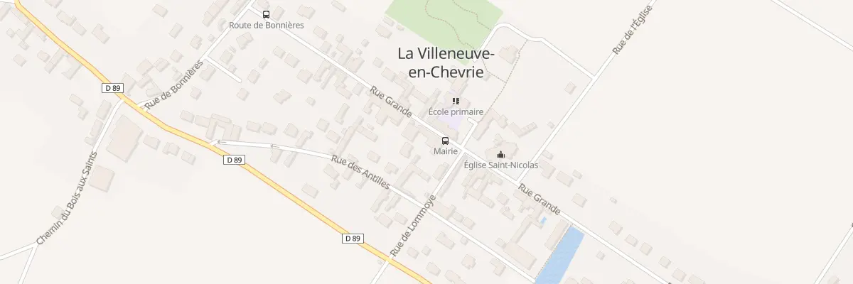 Plan du 35 Rue Grande à La Villeneuve-en-Chevrie