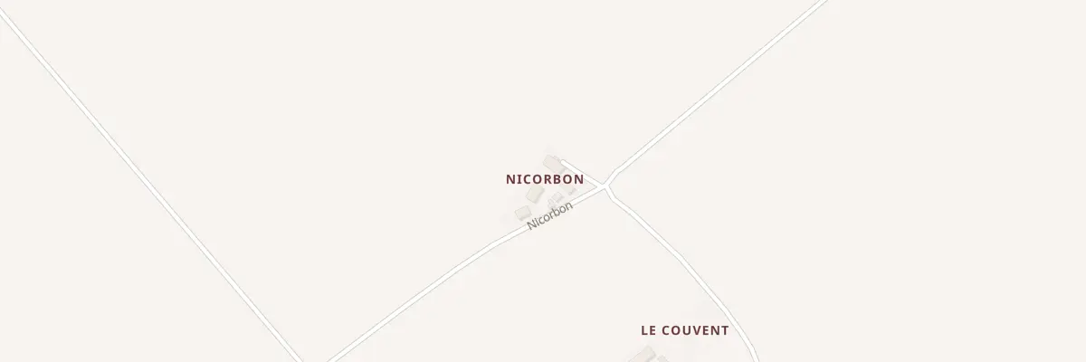 Plan du 1 Nicorbon à Villermain