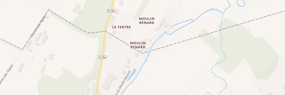 Plan du 7 Moulin Renard à Veuil