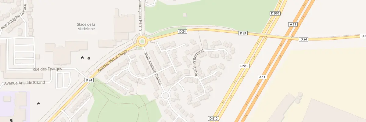 Plan du 15 Rue Jean Rostand à Chartres