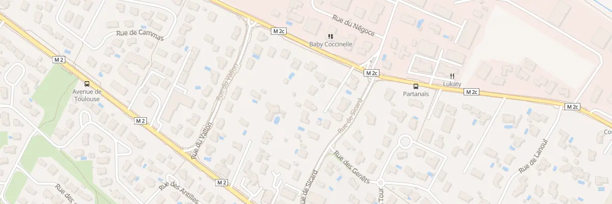 Plan du 22B Av de la Marqueille à Saint-Orens-de-Gameville
