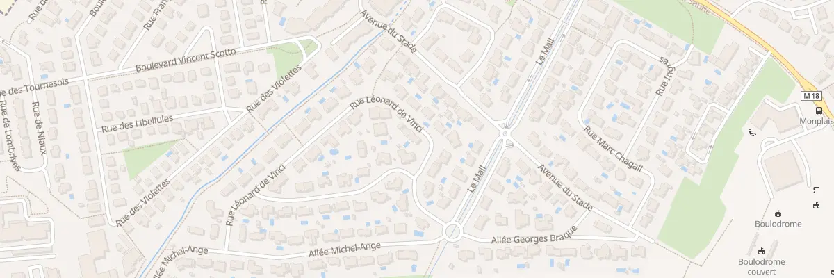 Plan du 4 Rue Léonard de Vinci à Quint-Fonsegrives