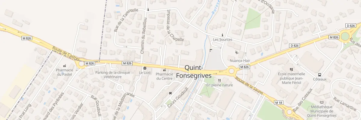 Plan du 27 Rte de Castres à Quint-Fonsegrives