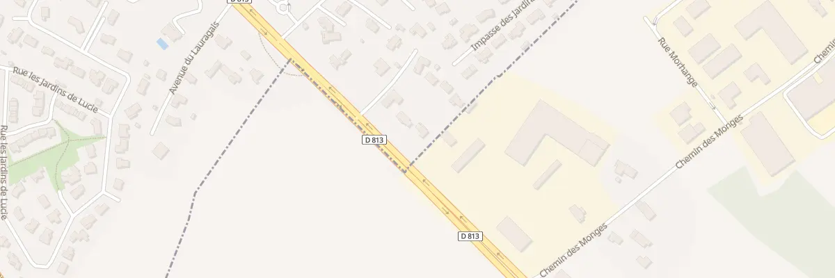 Plan du 11 Av du Lauragais à Pompertuzat