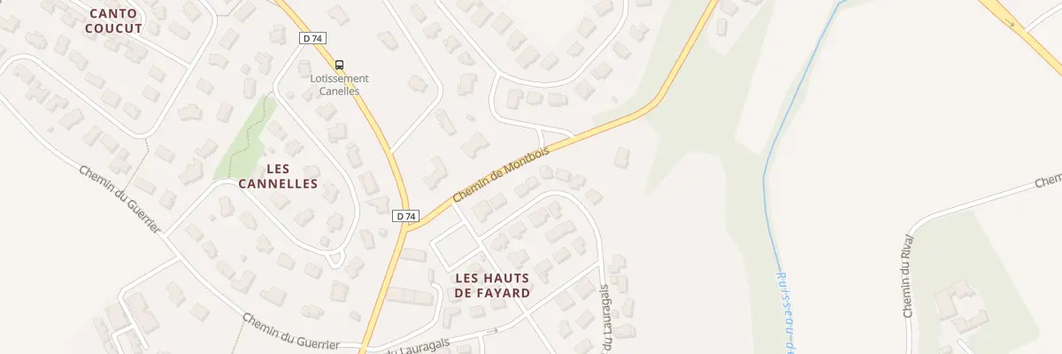Plan du 24 Rue du Lauragais à Deyme