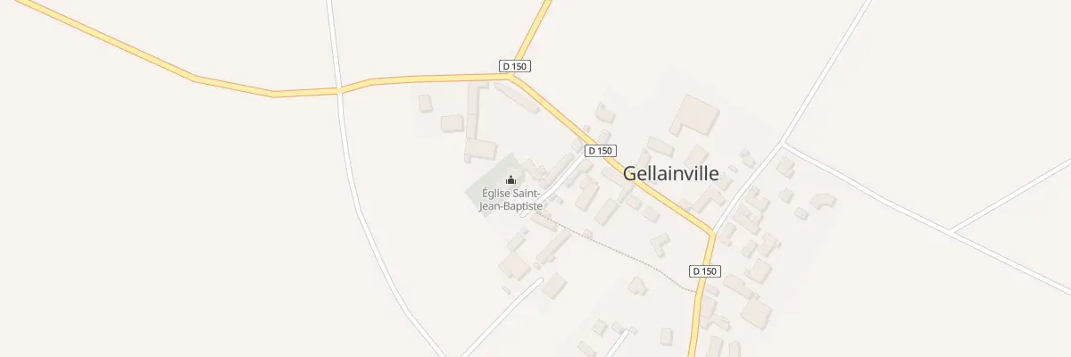 Plan du 4 Rue de l’Eglise à Gellainville