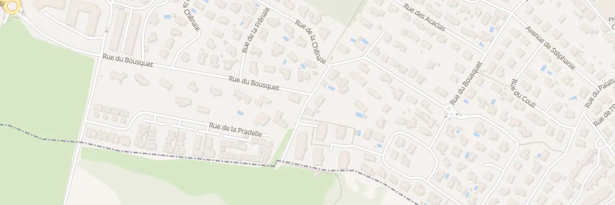 Plan du 1 Pl du Panoramique à Saint-Orens-de-Gameville