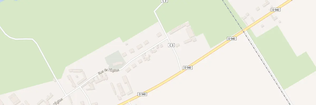 Plan du 4 Rue de l’Église à Brutelles