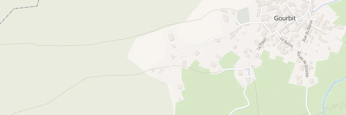 Plan du 5003 Poussiergue à Gourbit