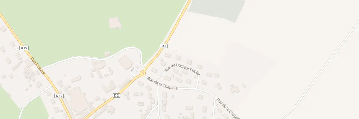 Plan du 7 Rue du Docteur Prevel à Dargnies