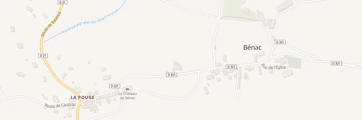 Plan du 5014F Bourtol à Bénac