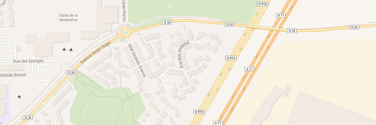 Plan du 20 Rue Jean Rostand à Chartres