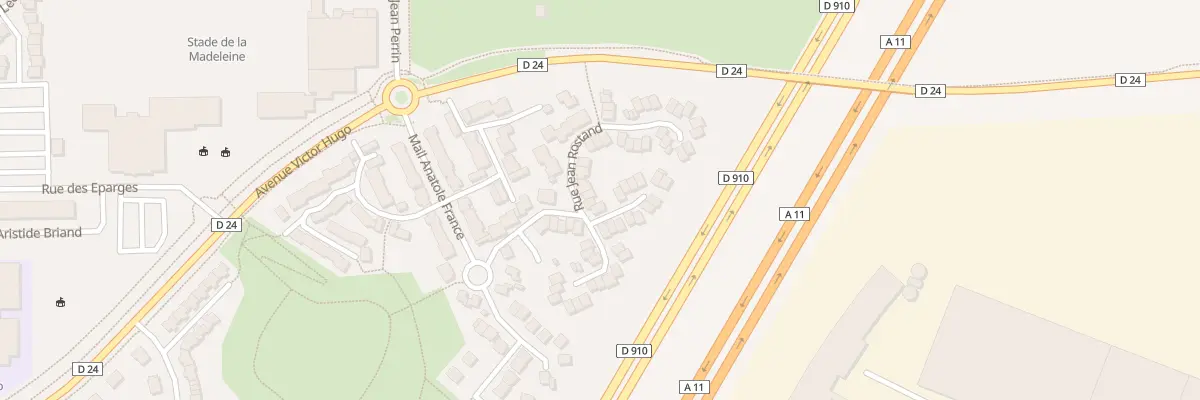 Plan du 18 Rue Jean Rostand à Chartres