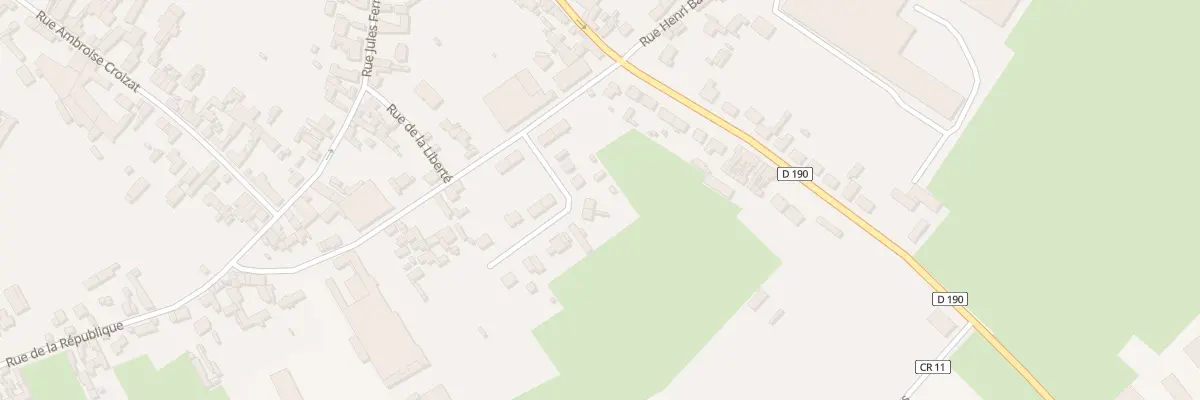 Plan du 5 Rue Emile Zola à Dargnies