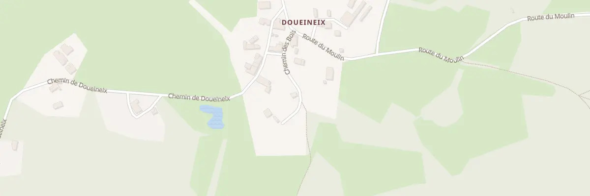 Plan du 5088 Doueneix au Châtenet-en-Dognon