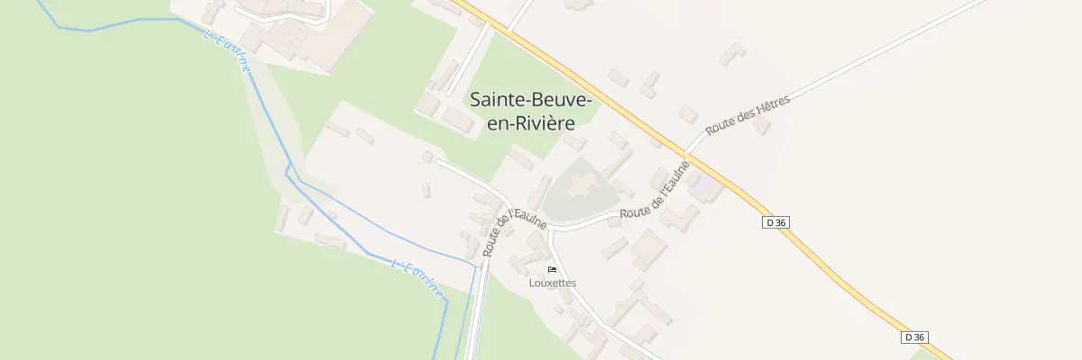 Plan du 2 Rte de l’Eaulne à Sainte-Beuve-en-Rivière