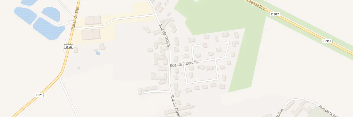 Plan du 17 Trugny à Josnes