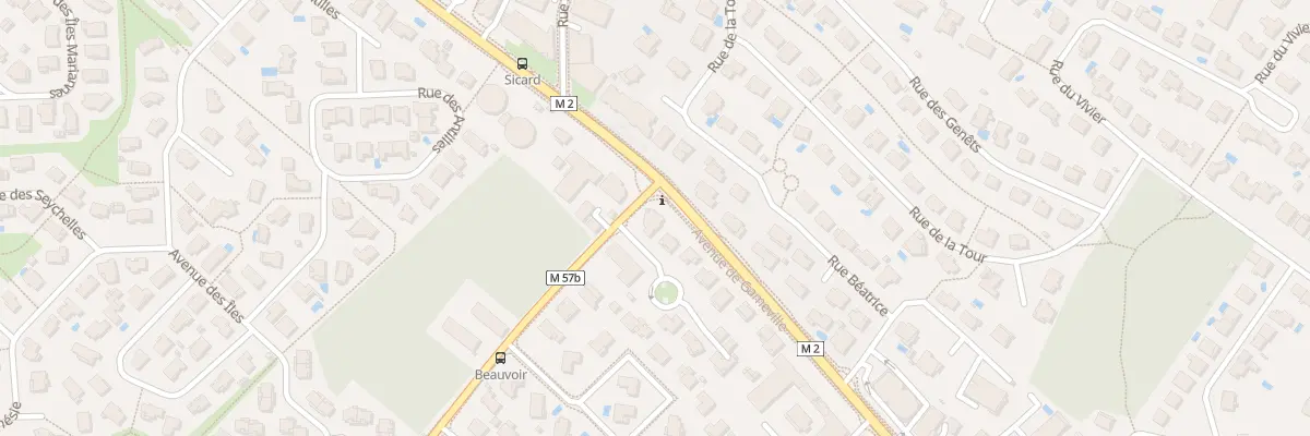 Plan du 1 Rue des Bernières à Saint-Orens-de-Gameville