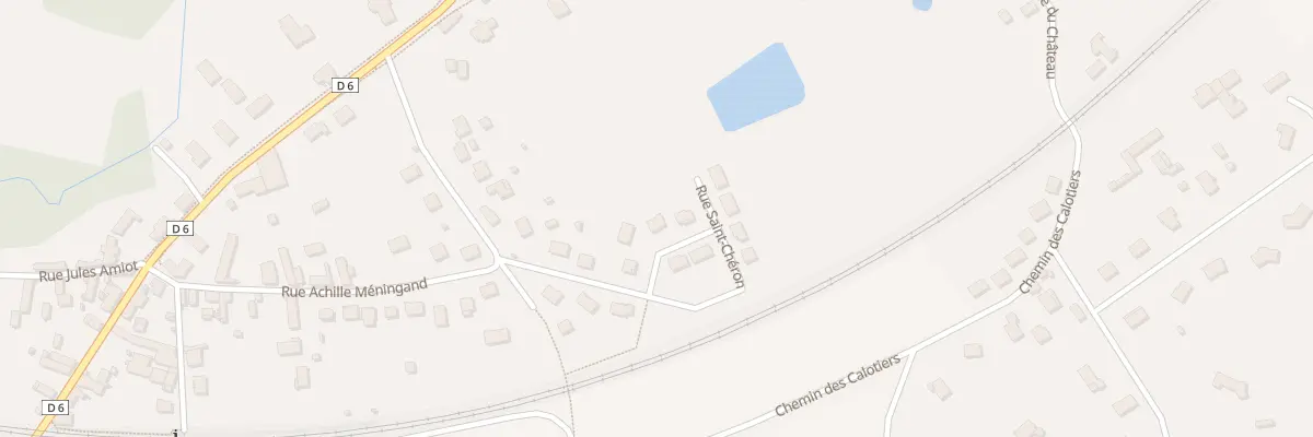 Plan du 22 Rue Saint Chéron à Saint-Prest