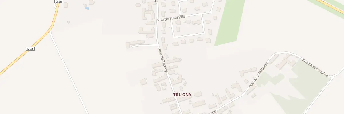 Plan du 23 Trugny à Josnes