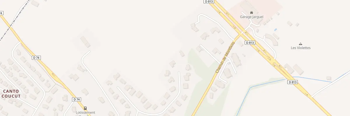 Plan du 80Y Montbois à Deyme