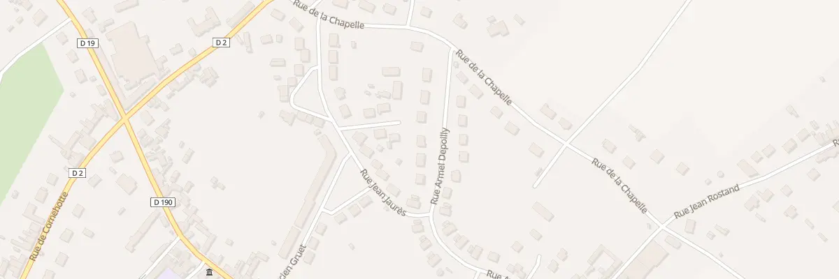 Plan du 8 Rue Armel Depoilly à Dargnies