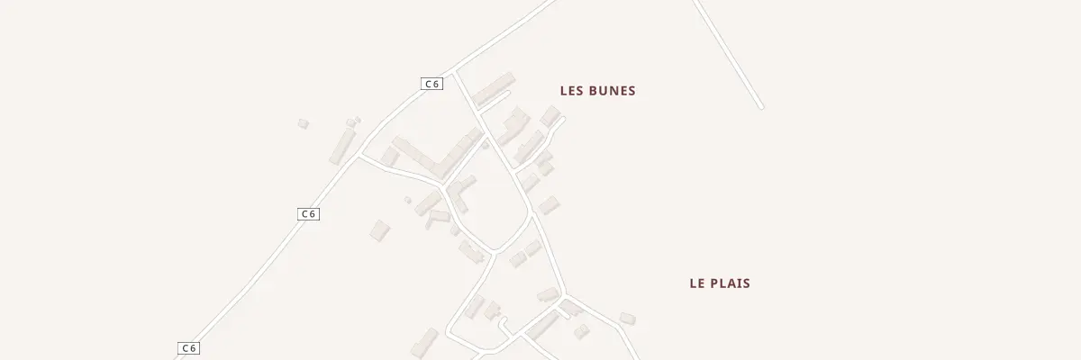 Plan du 12 Les Bunes à Argy