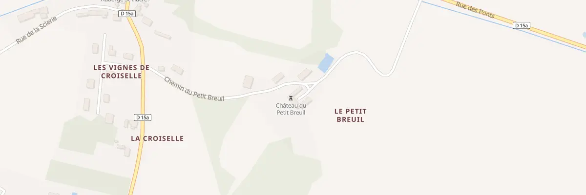 Plan du 5166 Le Petit Breuil à Veuil