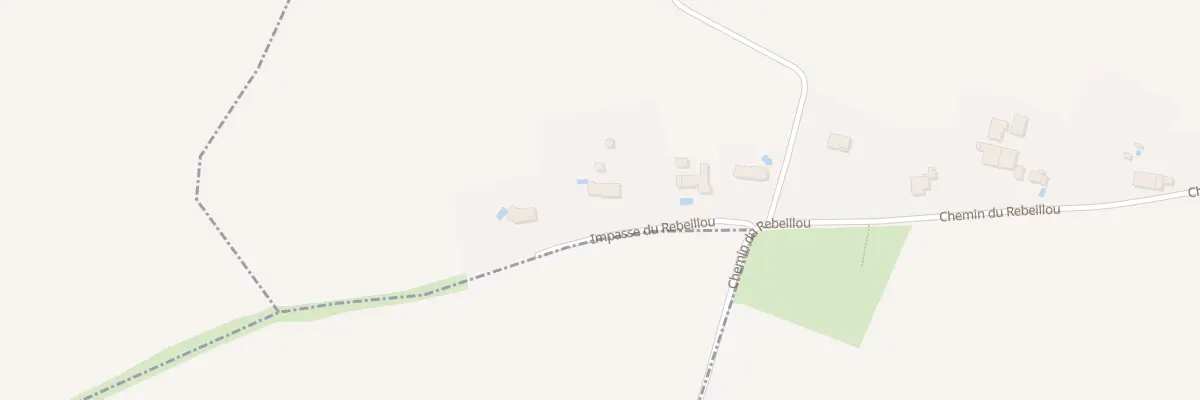 Plan du 4 Imp du Rébeillou à Flourens