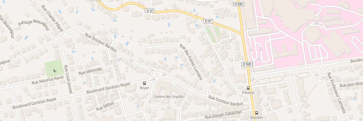 Plan du 11 Rue Des Freres Lumiere à Brive-la-Gaillarde