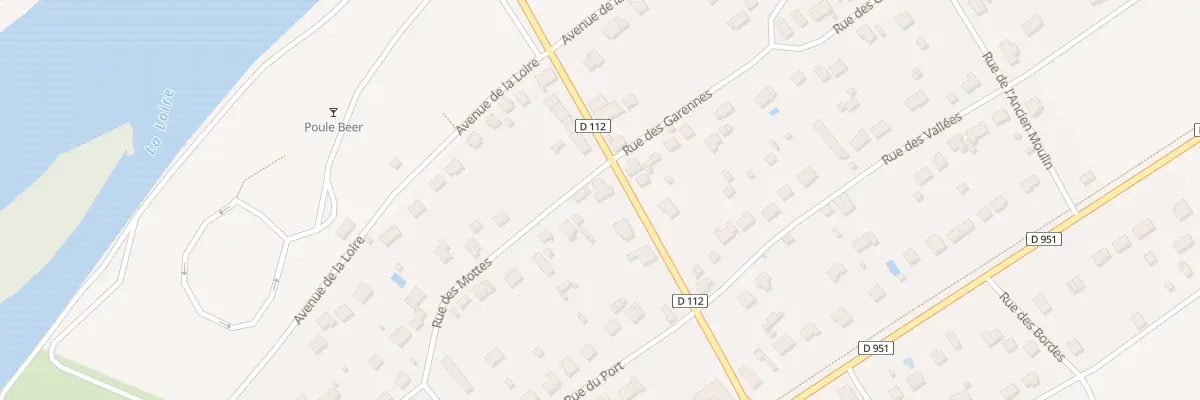 Plan du 11 Av du Pont à Muides-sur-Loire