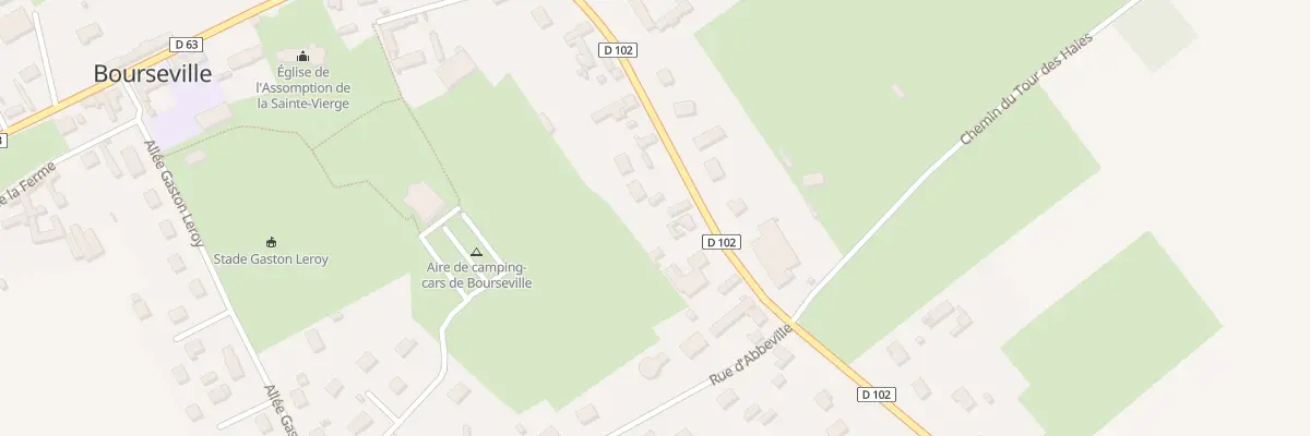 Plan du 216 Rue de Belloy sur Mer à Bourseville