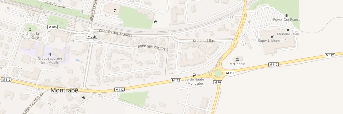 Plan du 8 Rue des Lauriers à Montrabé