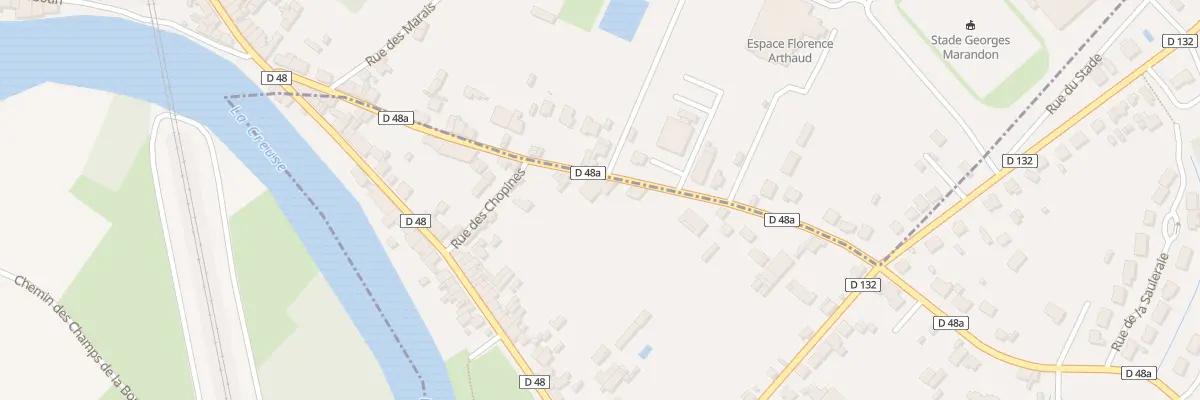 Plan du 18 Rue du Général Leclerc au Pêchereau