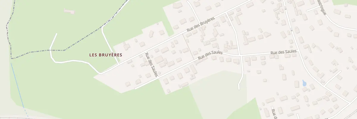 Plan du 318 Rue des Saules à Serqueux