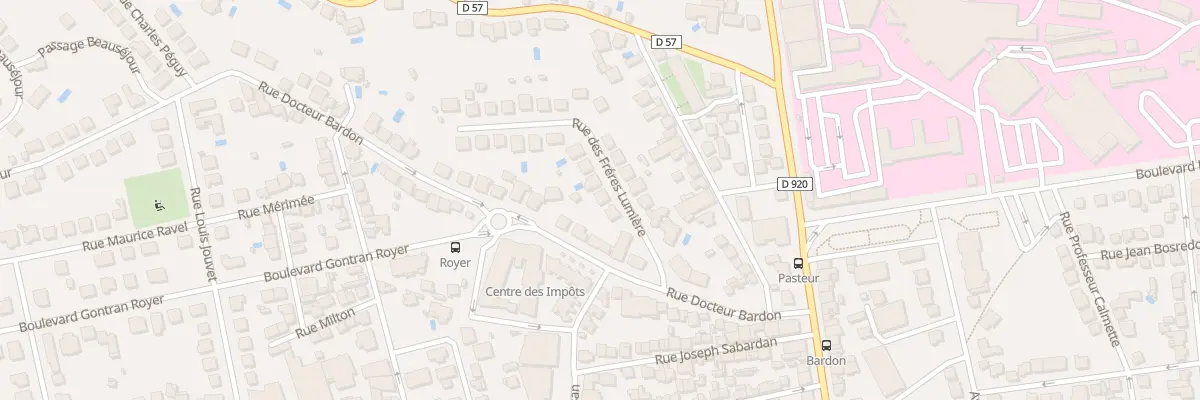 Plan du 7 Rue Des Freres Lumiere à Brive-la-Gaillarde