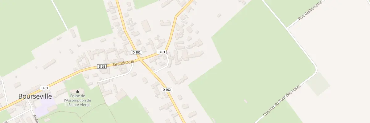 Plan du 38 All des Tilleuls à Bourseville