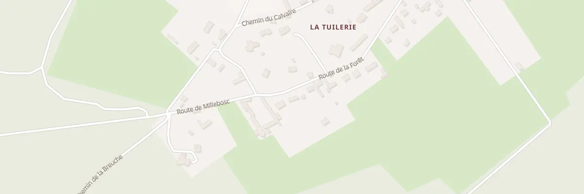 Plan du 6 Rte de la Forêt à Longroy