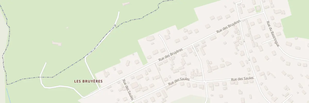 Plan du 336 Rue des Bruyères à Serqueux