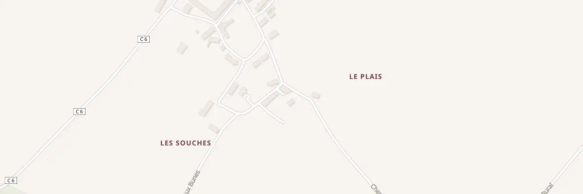 Plan du 10 Les Bunes à Argy