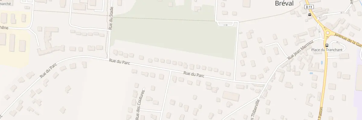 Plan du 18 Rue du Parc à Bréval