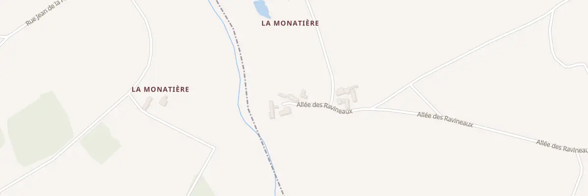 Plan du 56 All des Ravineaux à La Vernelle