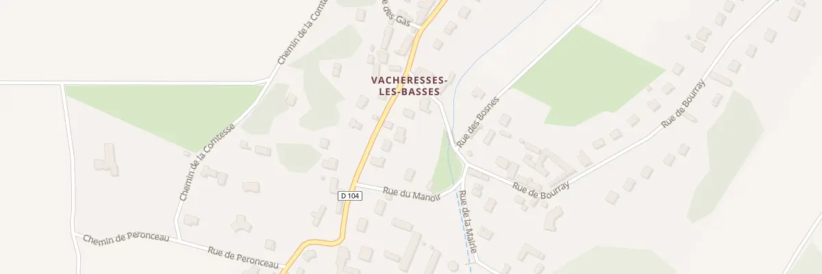 Plan du 22B Grande Rue de Vacheresses à Nogent-le-Roi