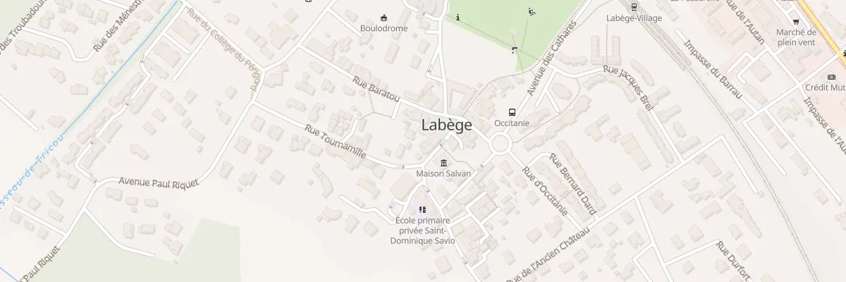 Plan du 4 Pl St Barthelemy à Labège