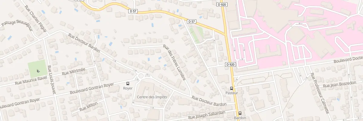 Plan du 14 Rue Des Freres Lumiere à Brive-la-Gaillarde