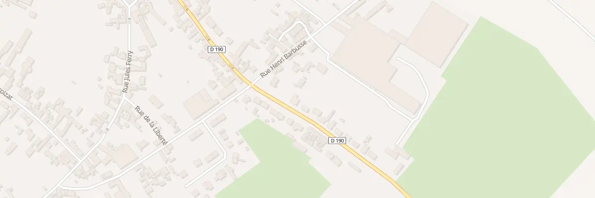 Plan du 1 Rue Pierre de Coubertin à Dargnies