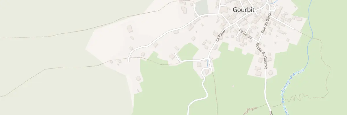 Plan du 60A Lacout à Gourbit