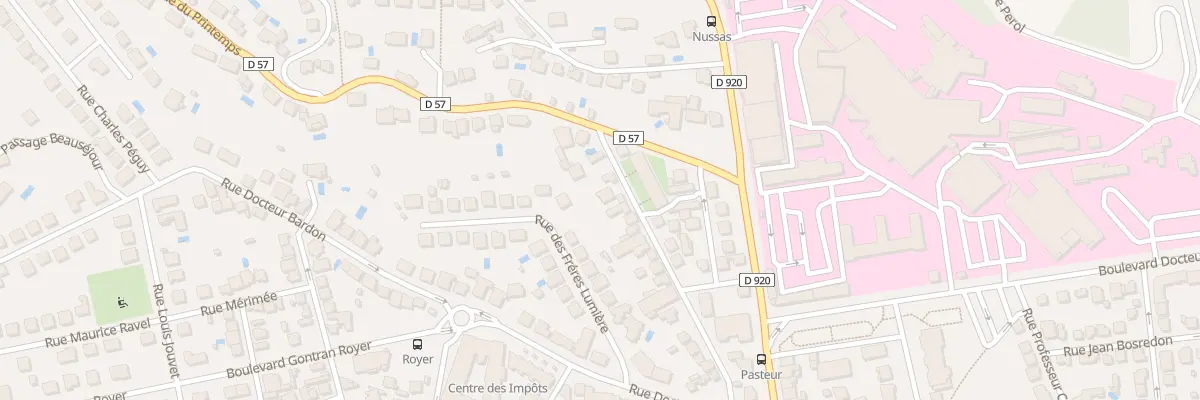 Plan du 37 Rue Paul Bordier à Brive-la-Gaillarde